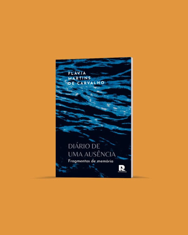 Mockup da capa do livro Diário de Uma Ausência