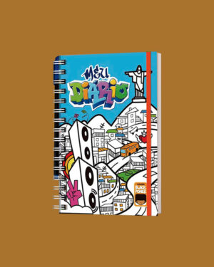 Diário Black Power - Azul